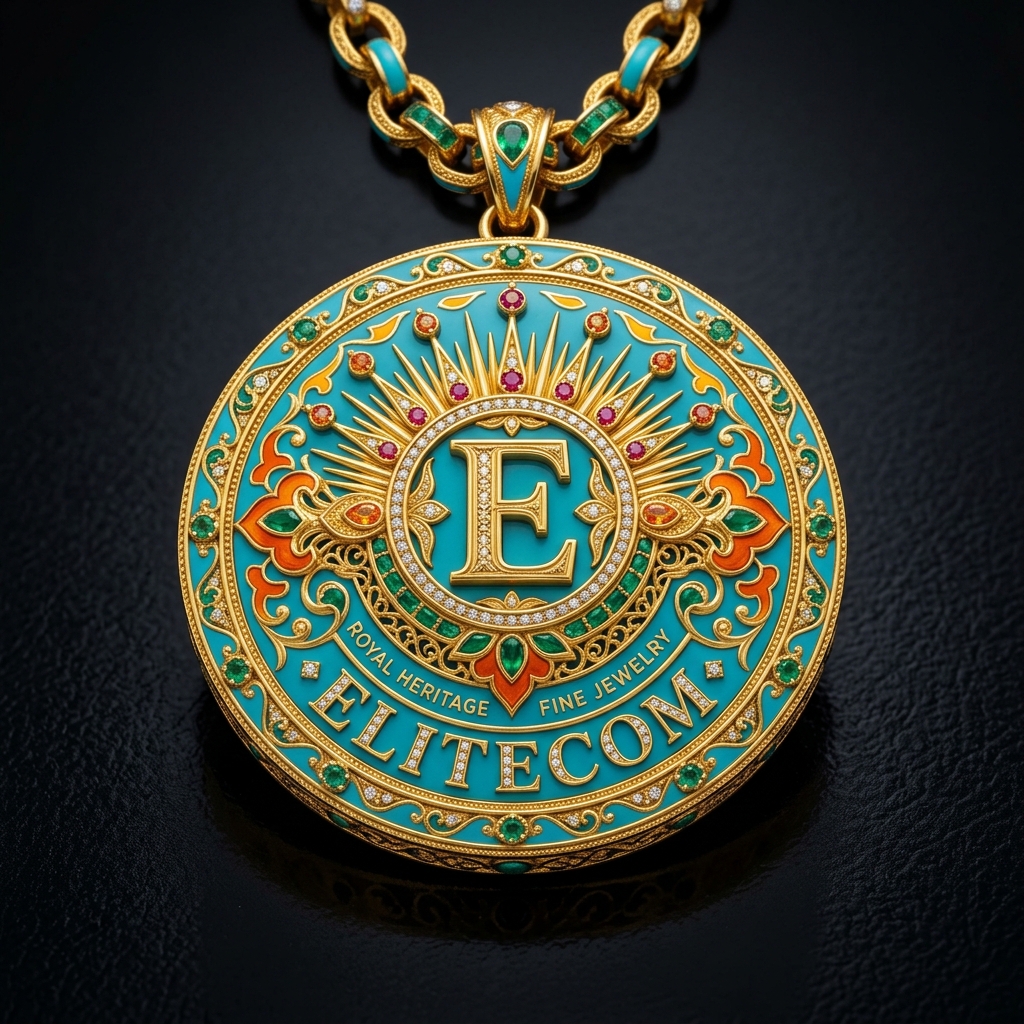 Persian Turquoise & Royal Saffron Heirloom